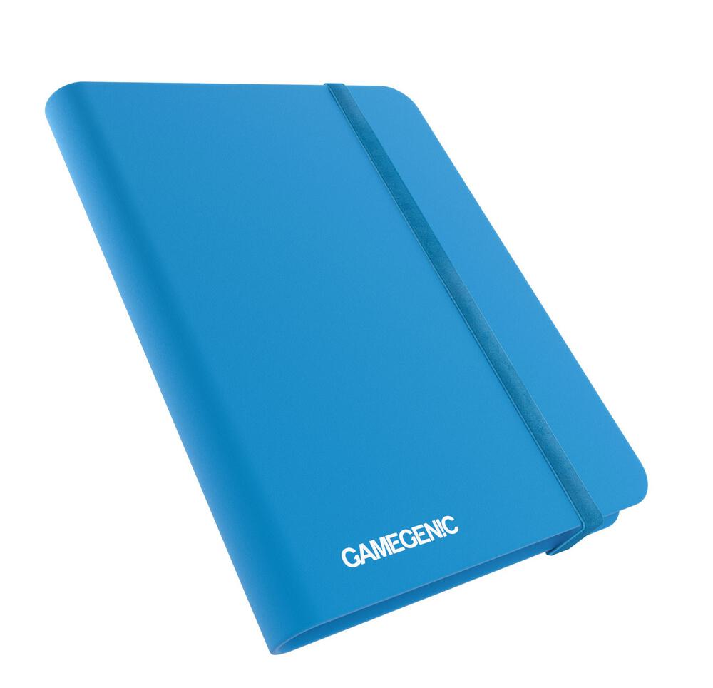 GameGenic Casual Album 8-Pocket Side-Loading - Blue - GameGenic Storage Albums (GGSA)