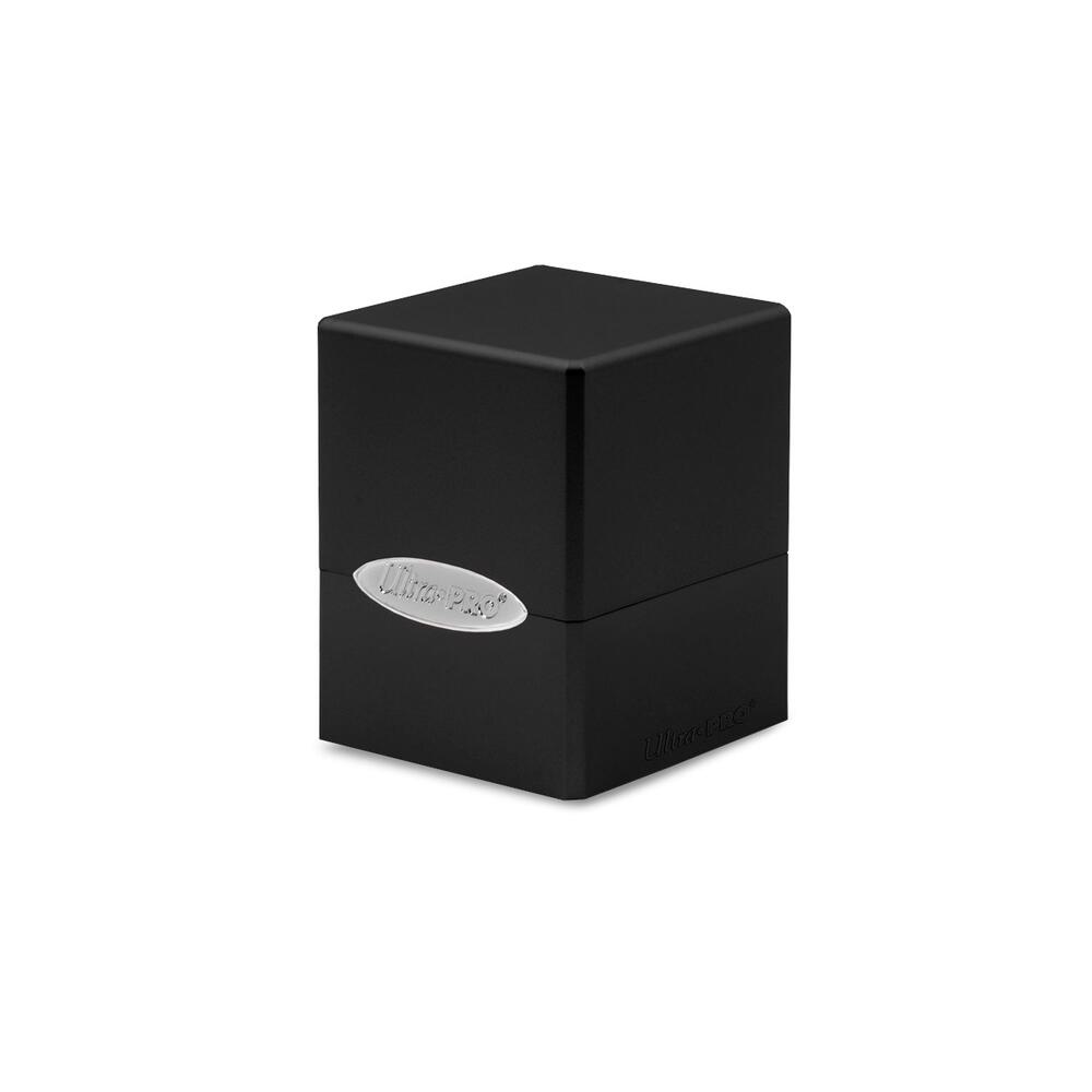 Satin Cube - Jet Black - Ultra Pro Deck Boxes