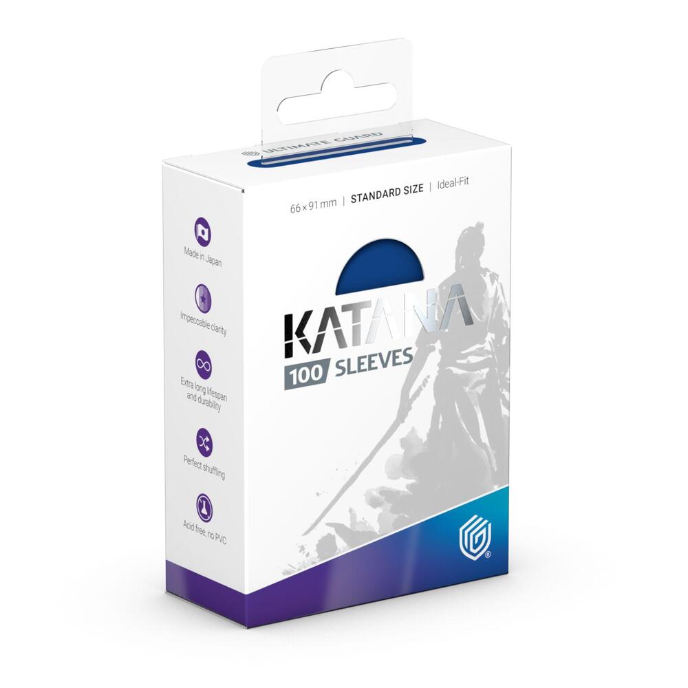 Katana Standard Size Sleeves - Blue Bird (100-Pack) - Ultimate Guard Card Sleeves