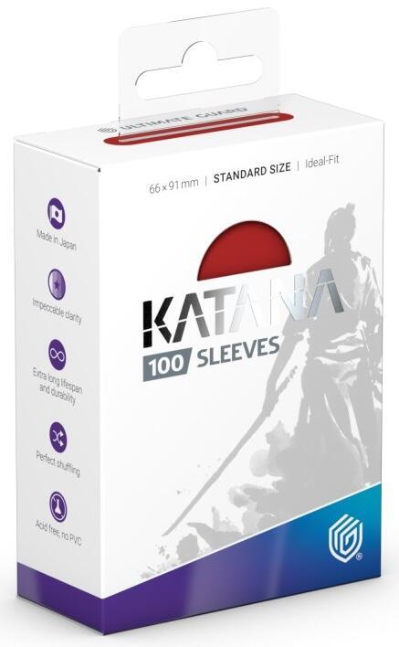 Katana Standard Size Sleeves - Rising Sun (100-Pack) - Ultimate Guard Card Sleeves