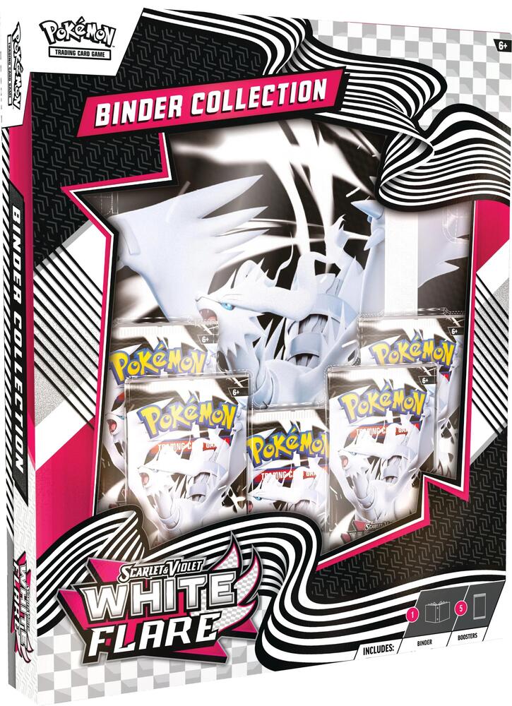 White Flare Binder Collection - SV: White Flare (WHT)