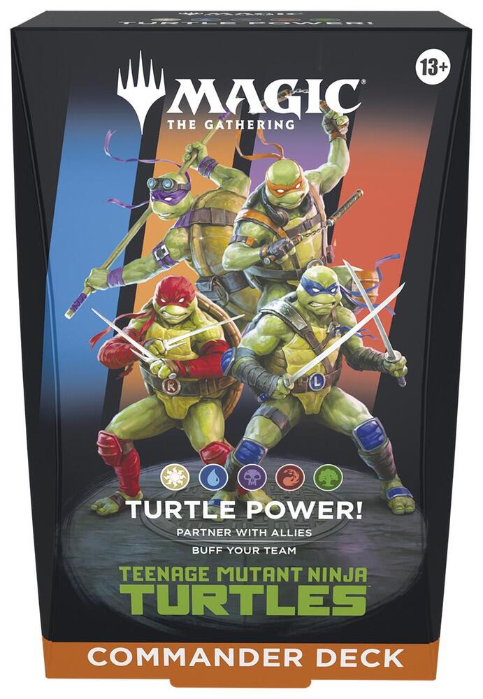 MAGIC THE GATHERING: TEENAGE MUTANT NINJA TURTLES COMMANDER DECK