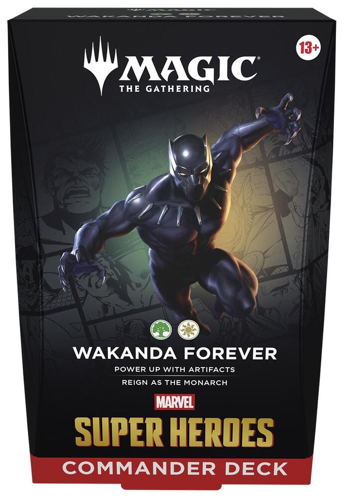 Marvel Super Heroes Commander Deck - Wakanda Forever - Commander: Marvel Super Heroes (MSC)