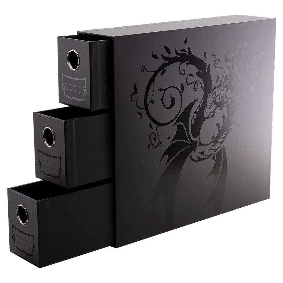 Fortress Card Drawers: Vertical 3: Black