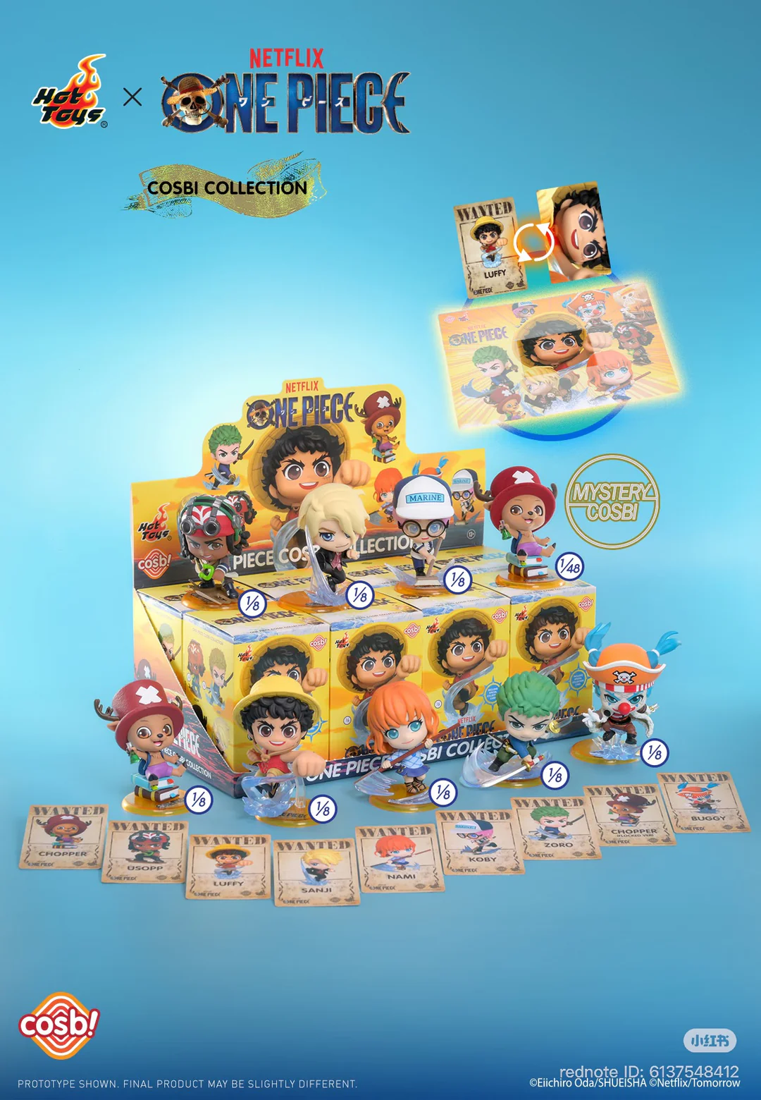 One Piece COSBI Collection Blind Box Series - Blind Box