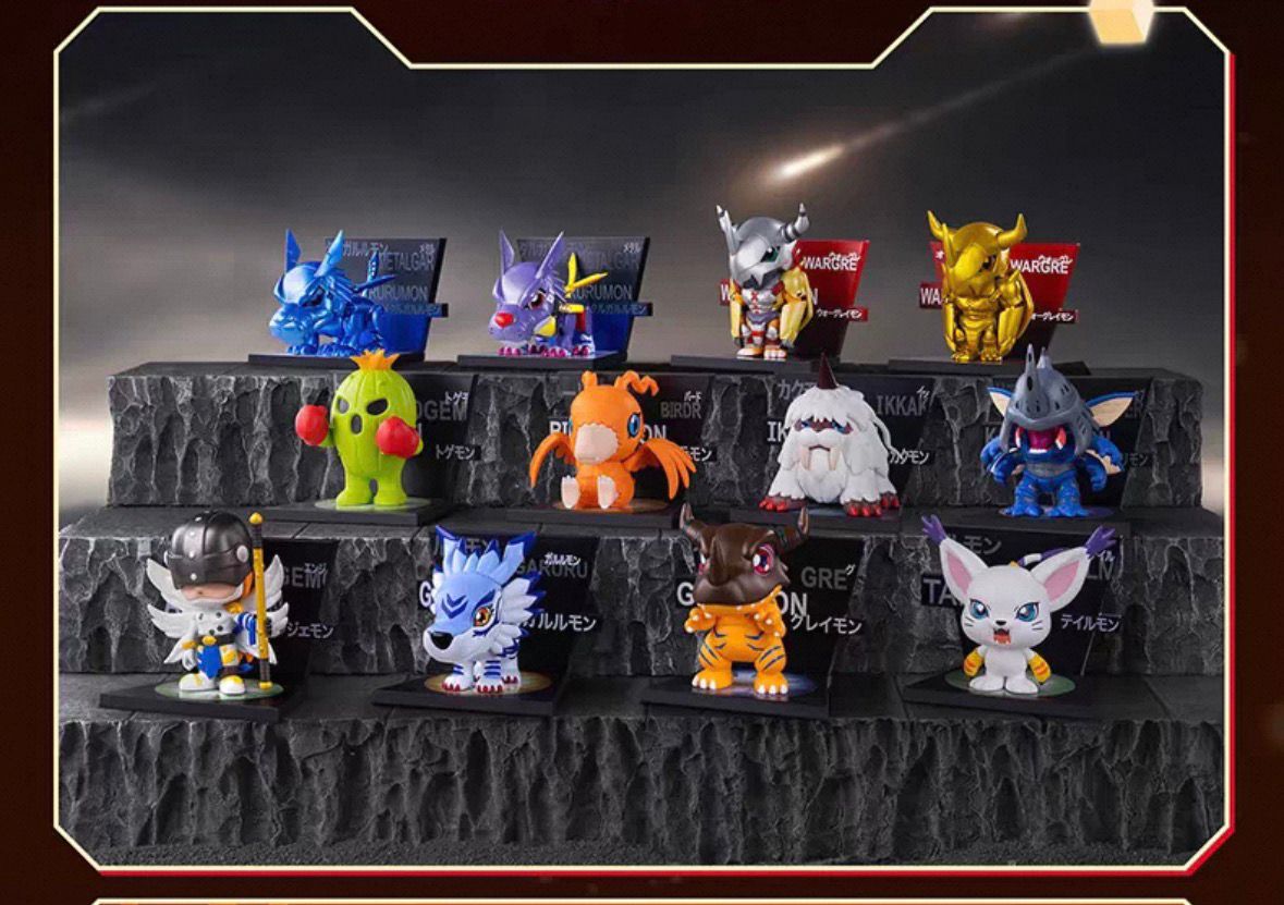 Digimon adventure fridge magnet blind box series