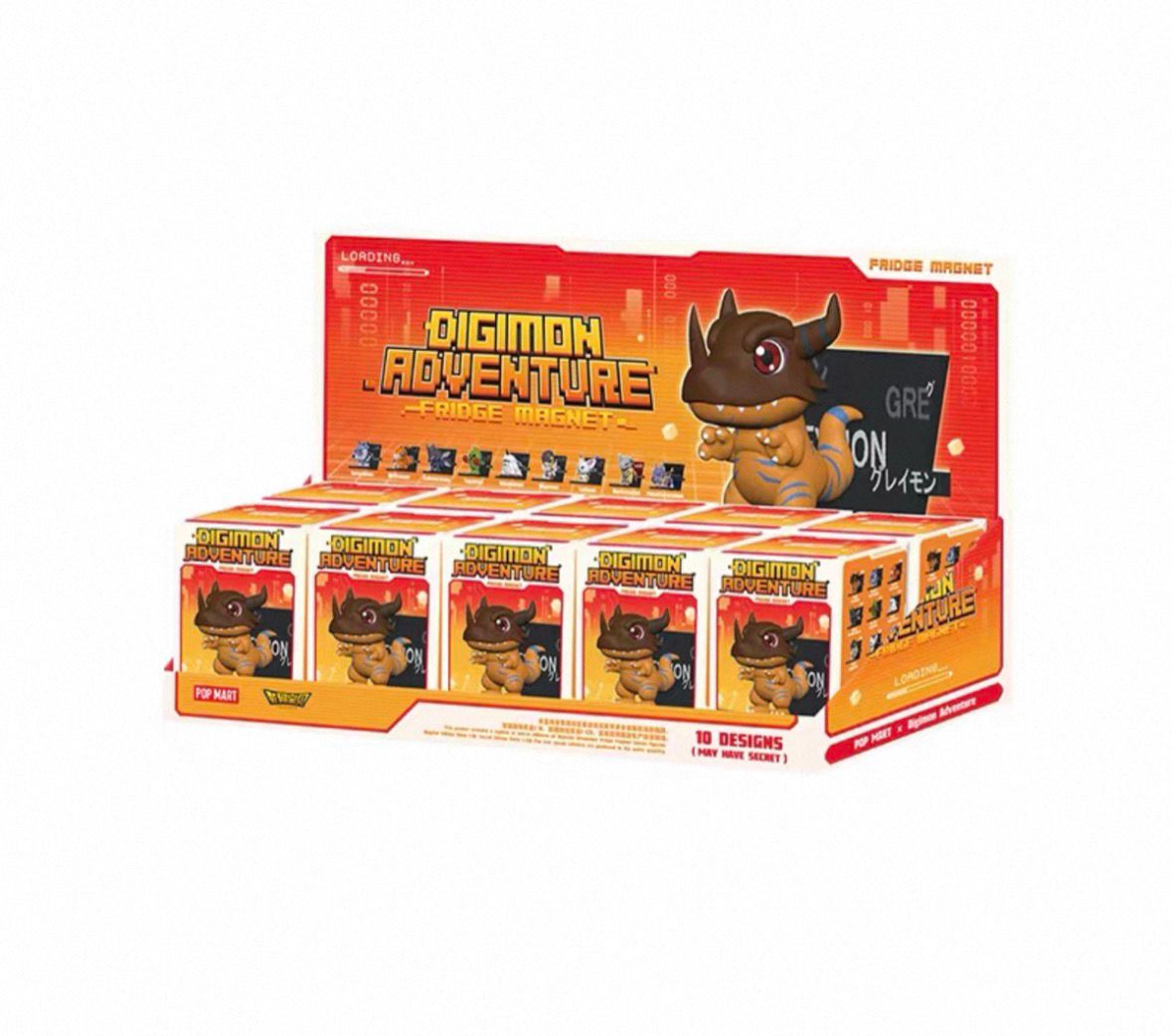 Digimon adventure fridge magnet blind box series