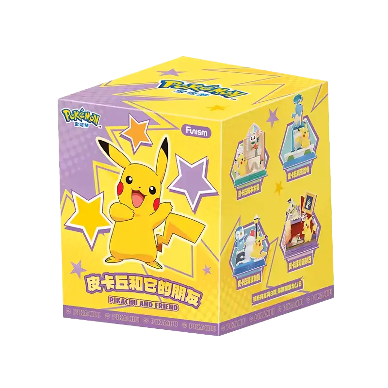 Funism Pokemon Pikachu and Friend Series Blind Box - Blind Box