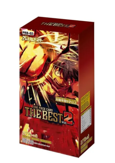 One Piece TCG: PRB-02 "The Best" Vol. 2 Japanese Booster Box