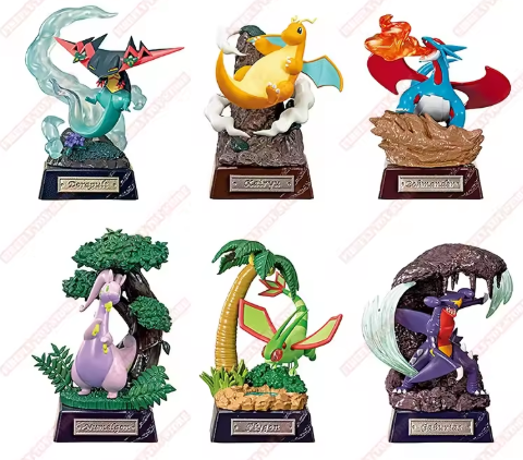 RE-MENT Pokémon Pocket Statue Dragon Type Series Figure