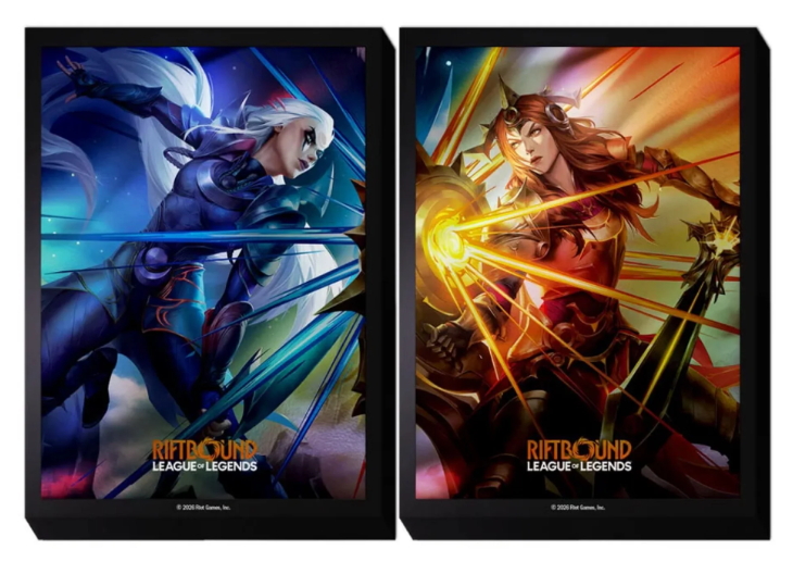 RIFTBOUND TCG: LEAGUE OF LEGENDS: SET 4 VENDETTA SLEEVES 3 DIANA VS LEONA
