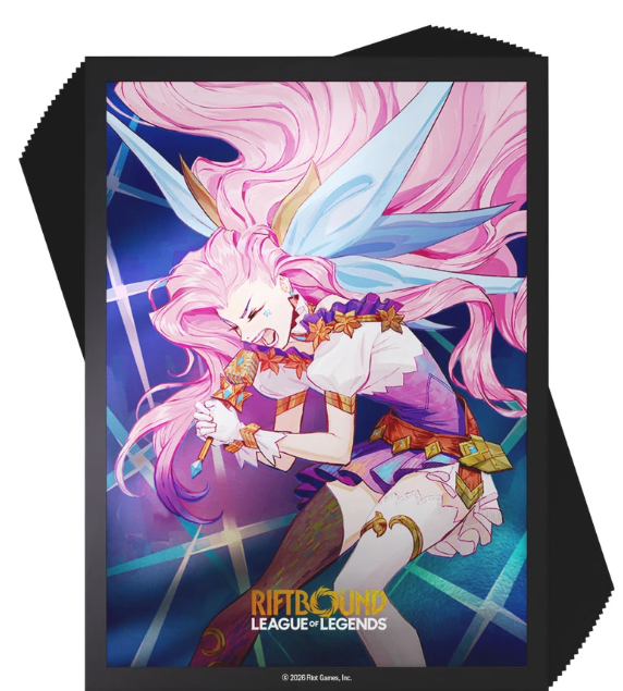 Deck Protector: Riftbound: Radiance: Seraphine, Starry-Eyed Songstress (100)