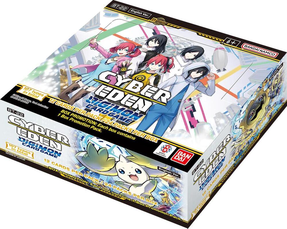 Digimon TCG: Cyber Eden Booster Box - Cyber Eden (BT22)