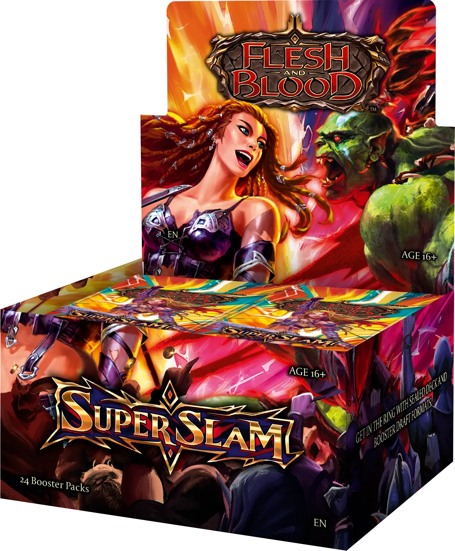 Flesh and Blood: Super Slam – Pleaides Kayo Original Booster Box (TCG Display)
