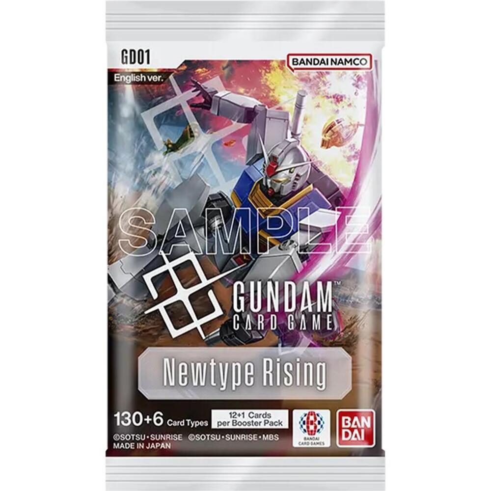 Gundam TCG: Newtype Rising Booster Pack - Newtype Rising (GD01)