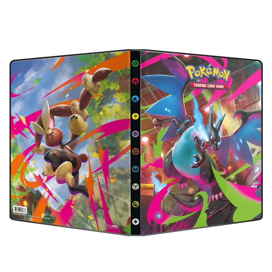 ULTRA PRO: POKEMON PORTFOLIO: MEGA-EVOLUTIONS: SET 2 PHANTASMAL FLAMES 9-POCKET PORTFOLIO
