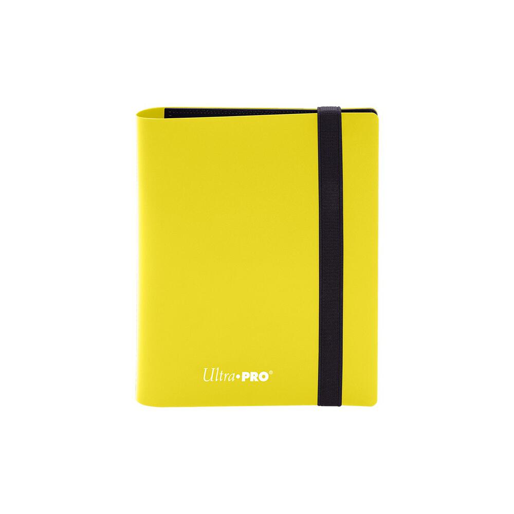 Eclipse 4-Pocket PRO-Binder - Lemon Yellow - Ultra Pro Storage Albums (ULTRAPROST)
