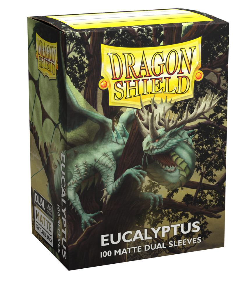 Dragon Shield Dual Matte Standard Sleeves - Eucalyptus (100-Pack) - Dragon Shield Card Sleeves