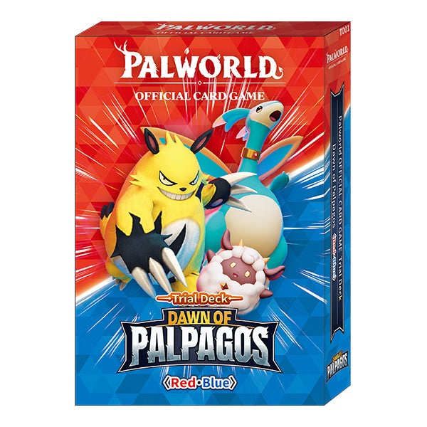 Palworld OCG: Dawn of Palpagos Trial Deck- Red & Blue
