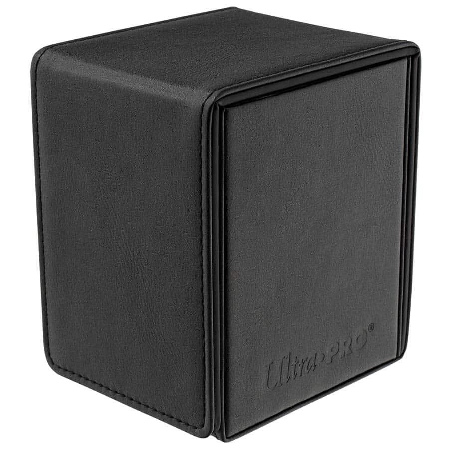 Vivid Alcove Flip Deck Box - Black - Ultra Pro Deck Boxes
