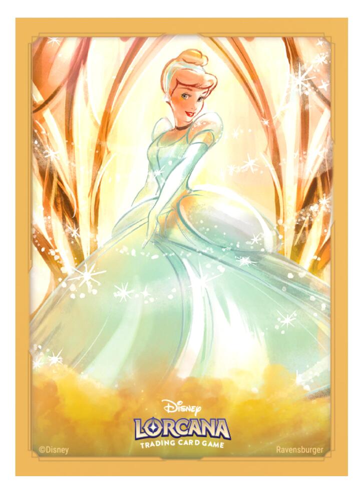 Disney Lorcana Card Sleeves - Cinderella - Ballroom Sensation (65-Pack) - Ravensburger Card Sleeves (RCS)