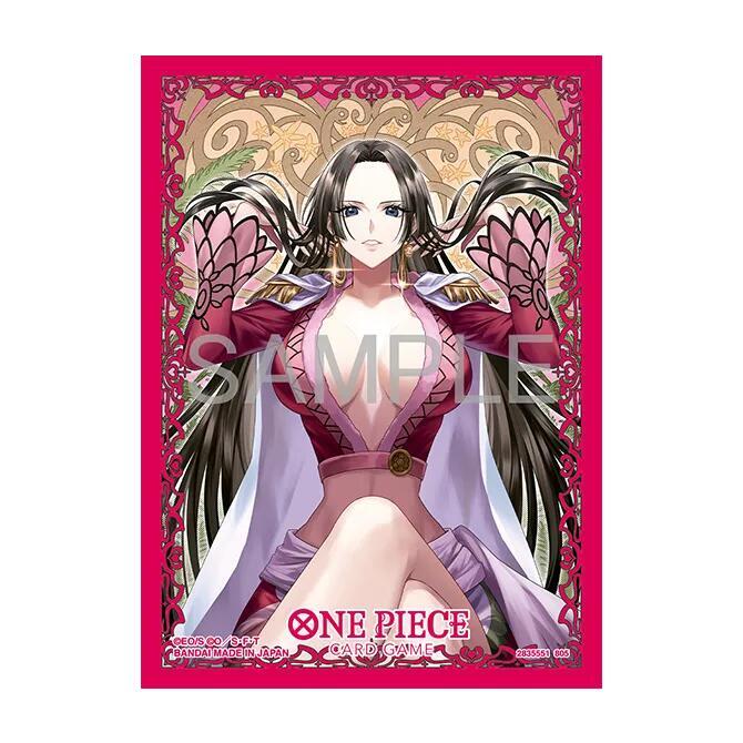 One Piece Card Game Official Sleeves - Boa Hancock (70-Pack) - Bandai Card Sleeves