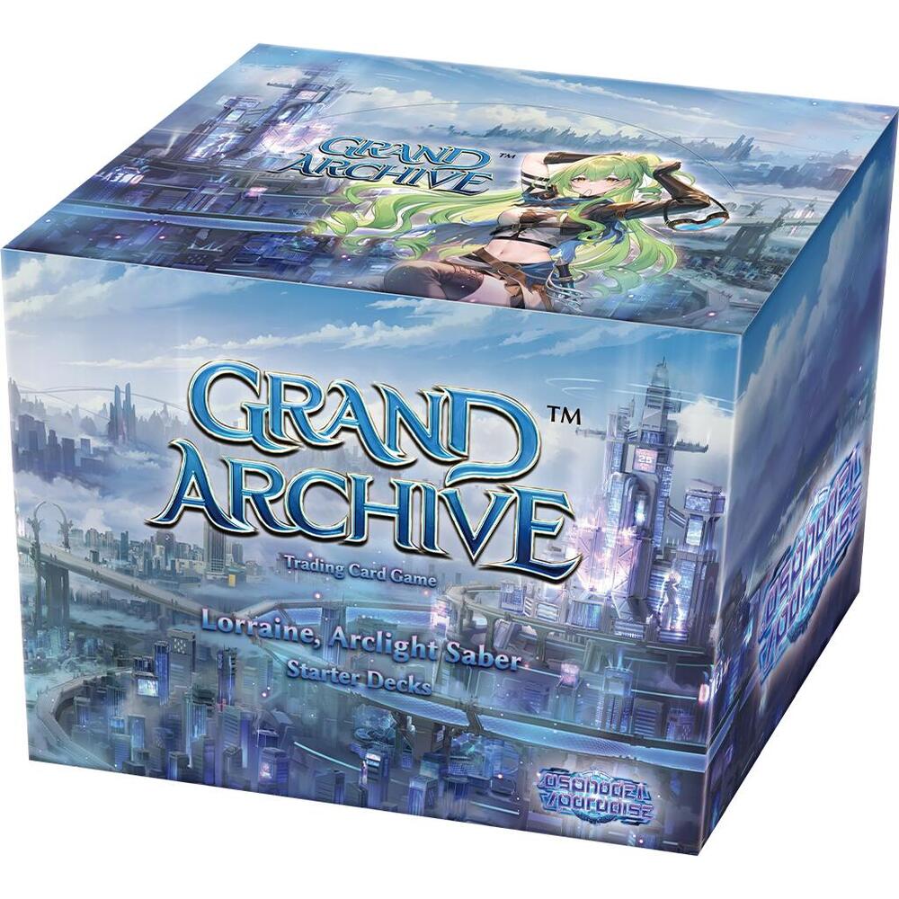 Grand Archive .asphodel/paradise Starter Deck Display - Lorraine, Arclight Saber - .asphodel/paradise Starter Decks (PRDSD)