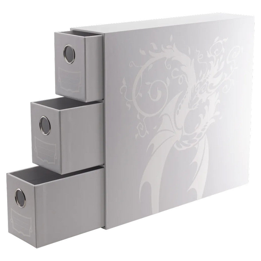 Fortress Card Drawers: Vertical 3: White