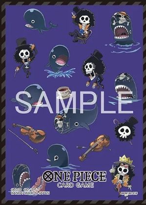 One Piece CG OFFICIAL CARD SLEEVES - Brook &amp; Laboon