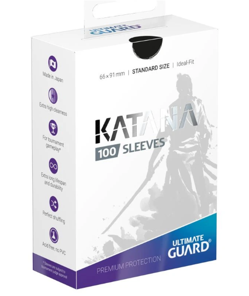 Deck Protector: KATANA: Black (100)