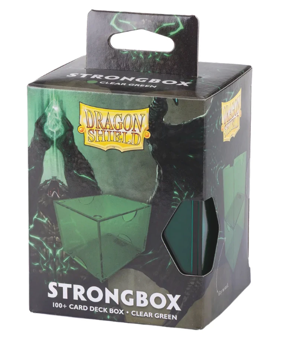 Deck Box: Strongbox: 100+: Clear Green