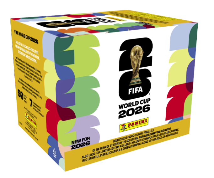 FIFA World Cup 2026™ Official Sticker Collection - 50 Pack Box