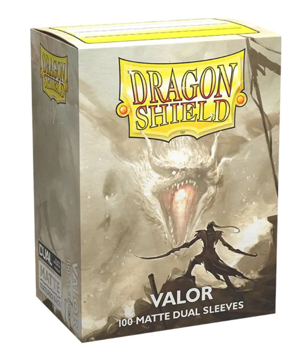 Deck Protector: Dual Matte: Valor (100)