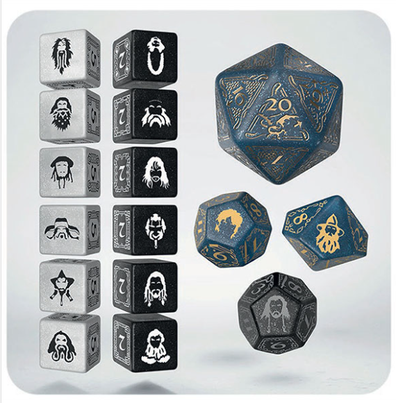 7-Die Set Hobbit: TCG Dice Set- Aether Vale