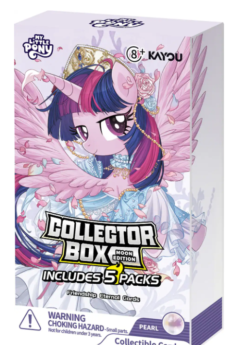 My Little Pony TCG: Friendship Eternal Cards, Moon Edition- Collector Box (5 packs)- 003
