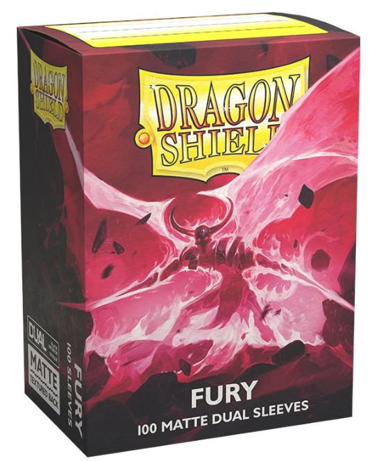 Dragon Shield Deck Protector: Dual Matte: Fury (100)
