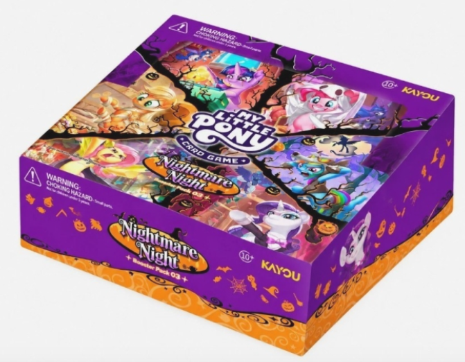 KAYOU LIMITED: MY LITTLE PONY TCG: SERIES 3 NIGHTMARE NIGHT BOOSTER (20CT DISPLAY)