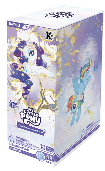 Kayou My Little Pony TCG: Friendship Eternal Cards, Moon Edition Foil Pack Display Series 4 (12 packs)