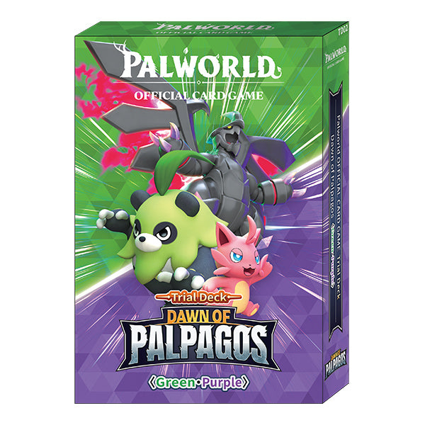 Palworld OCG: Dawn of Palpagos Trial Deck- Green & Purple