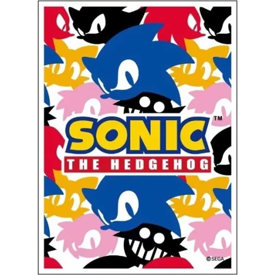 ENSKY CARD SLEEVES: SONIC THE HEDGEHOG: SONIC THE HEDGEHOG LOGO (EN-1622) (65CT)