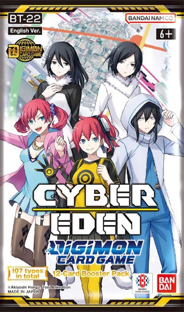 Digimon TCG: Cyber Eden Booster Pack - Cyber Eden (BT22)