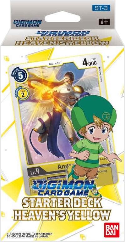 Digimon TCG: Heaven's Yellow Starter Deck - Starter Deck 03: Heaven's Yellow (ST-3)