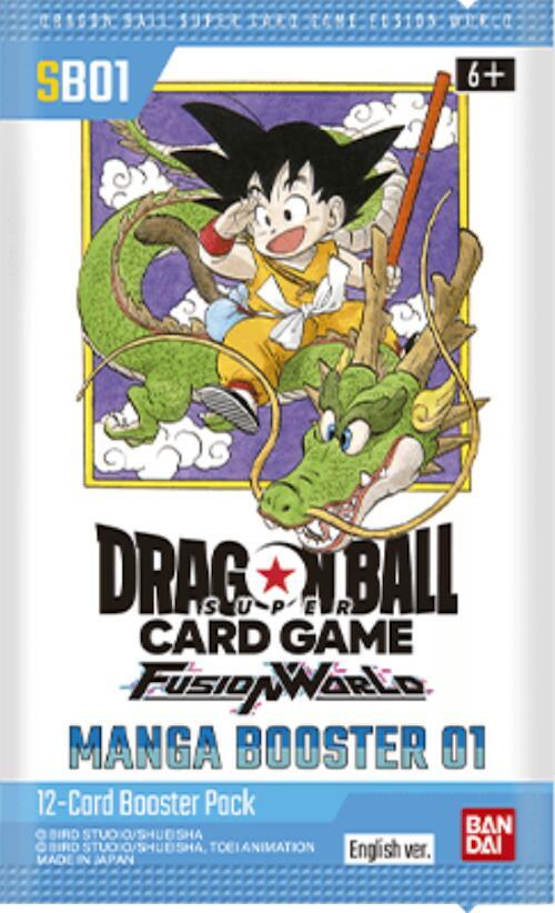 Dragon Ball Super Fusion World: Manga Booster 01 Booster Pack - Manga Booster 01 (SB01)