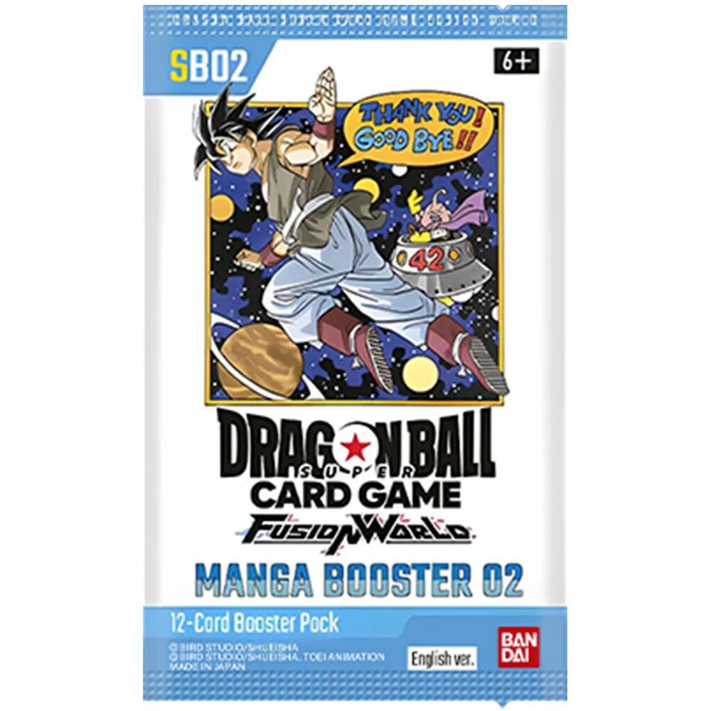 Dragon Ball Super Fusion World: Manga Booster 02 Booster Pack - Manga Booster 02 (SB02)