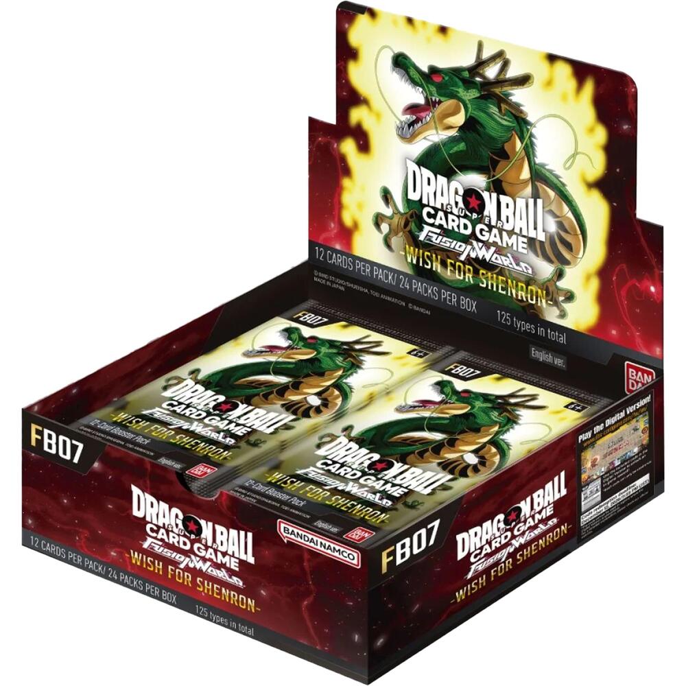 Dragon Ball Super Fusion World: Wish For Shenron Booster Box - Wish For Shenron (FB07)