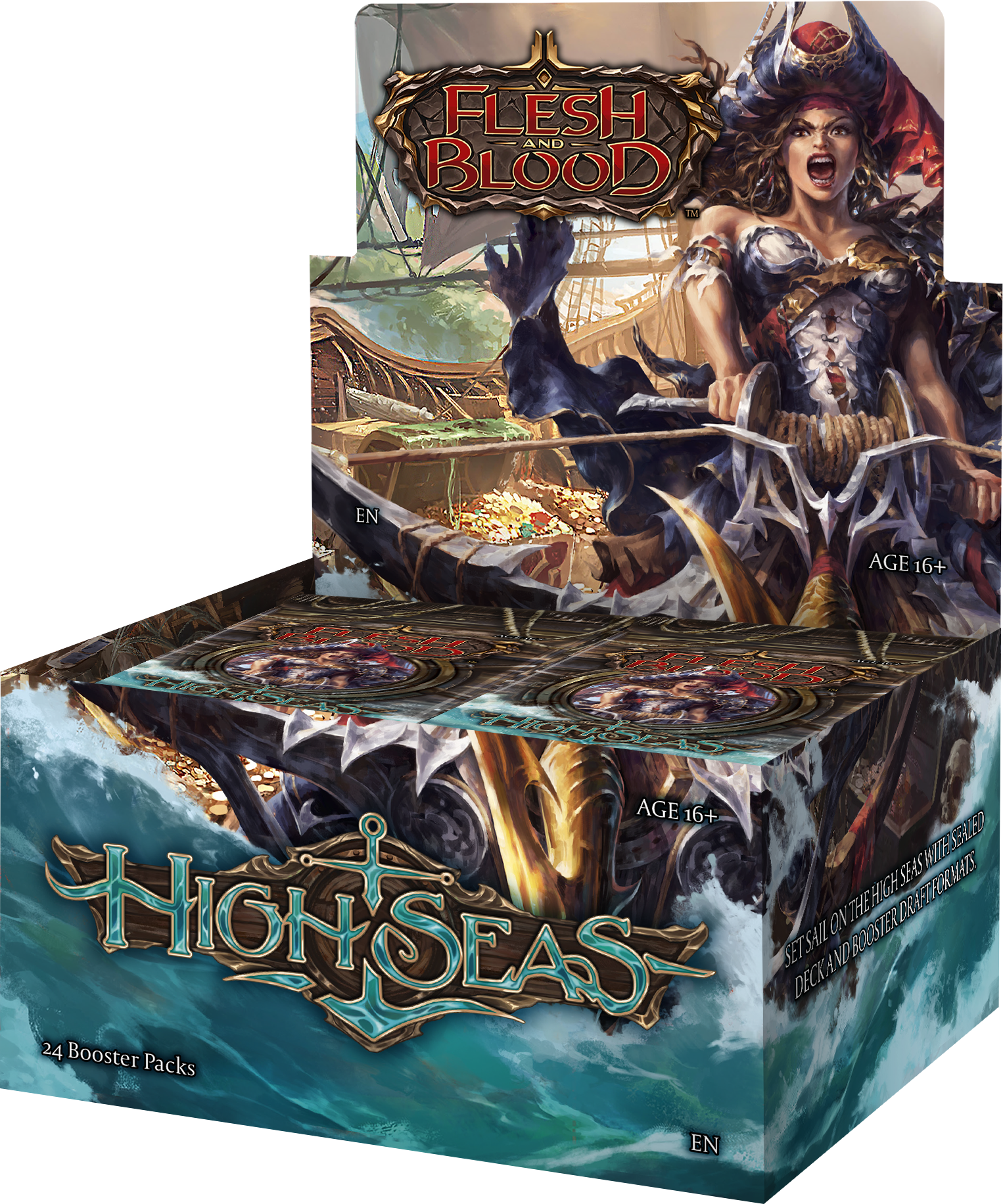Flesh and Blood: High Seas – Marlynn Original Booster Box (TCG Display)