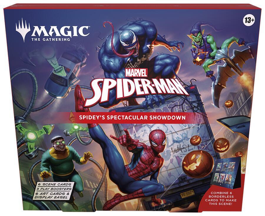 Magic The Gathering Marvels Spider-Man Scene Box