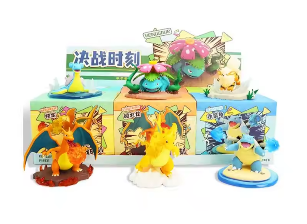 Pokémon Battle Moment Blind Box Figure – Mystery Diorama Collectible