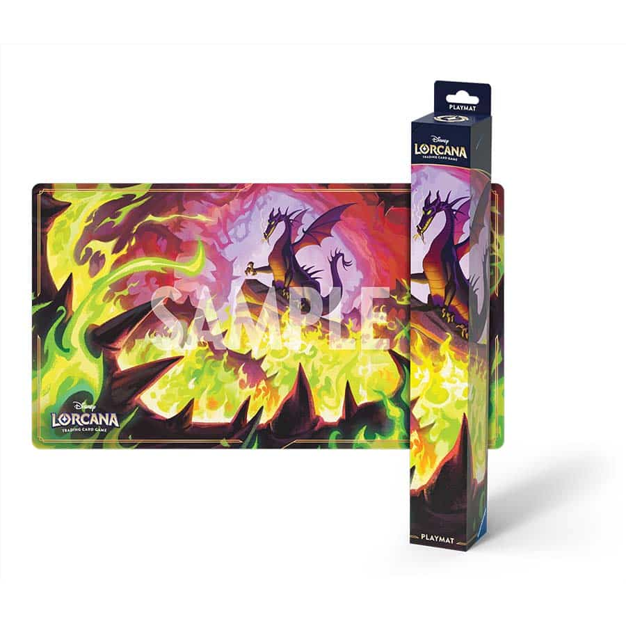 LORCANA: SET 11 WINTERSPELL: PLAYMAT A: DRAGON FIRE