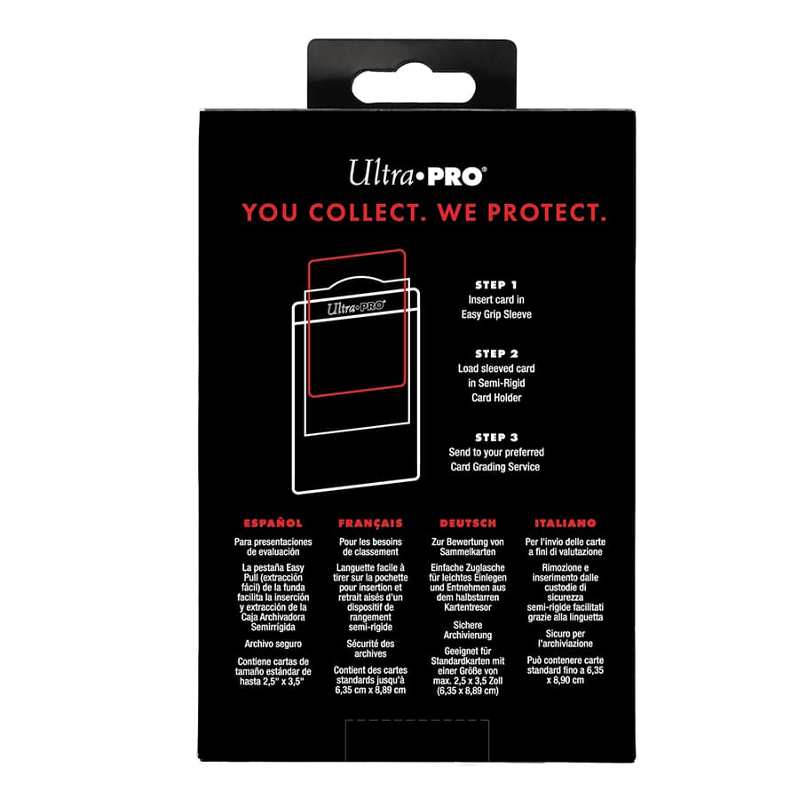 ULTRA PRO: CARD GRADING SUBMISSION COMBO PACK (50CT)